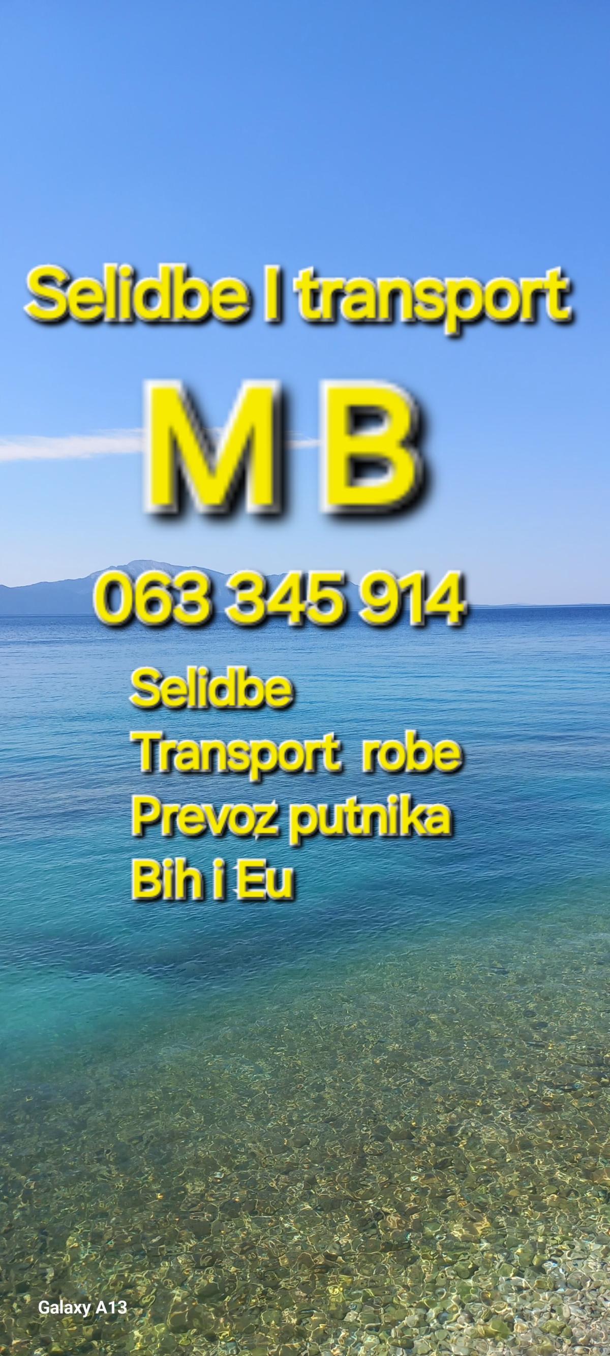 Nudim usluge prijevoza i selidbi