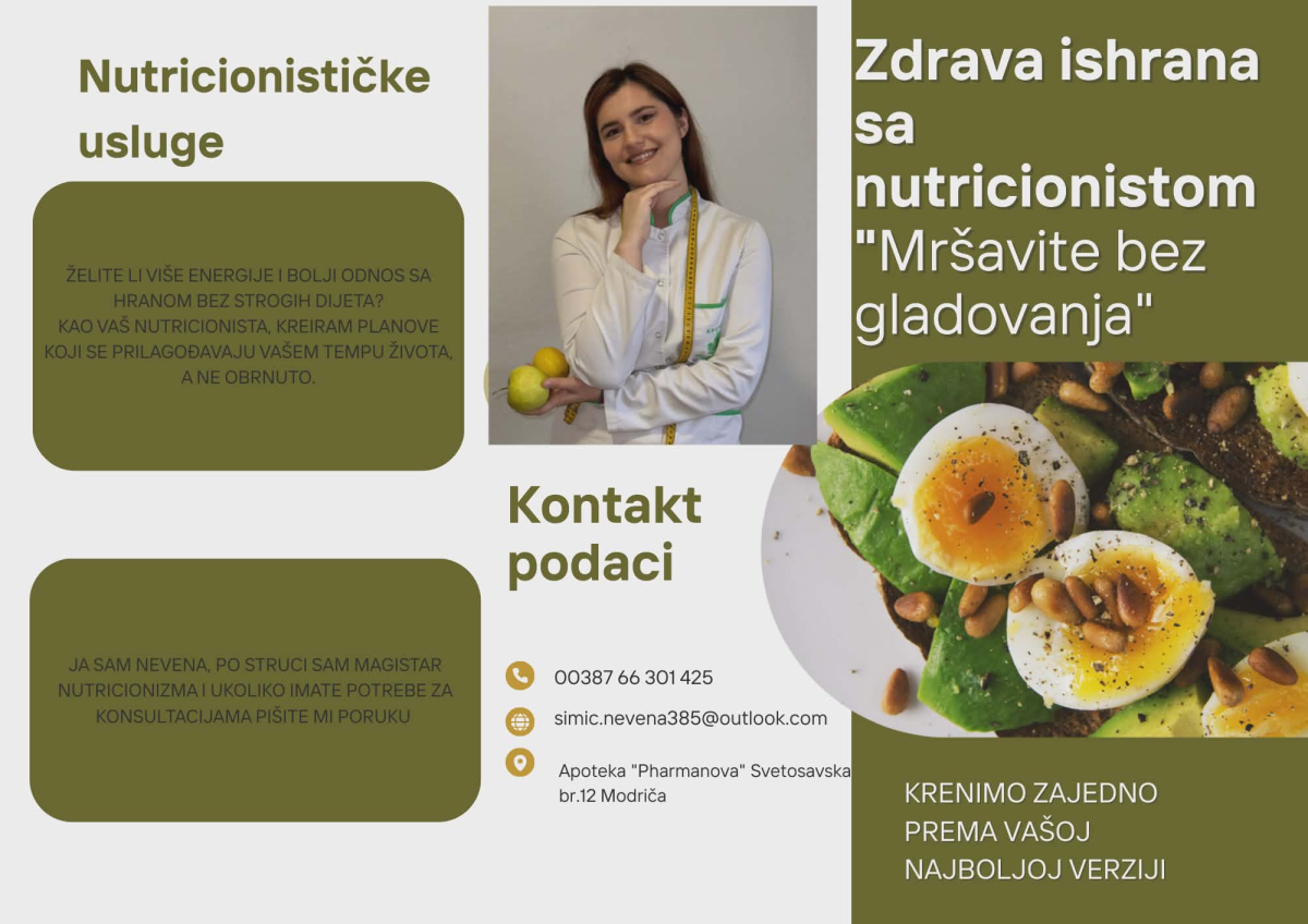 Nutricionista-savjetnik za ishranu